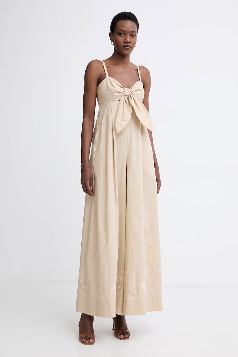 Twinset salopetă pentru femei, din bumbac cu elastan