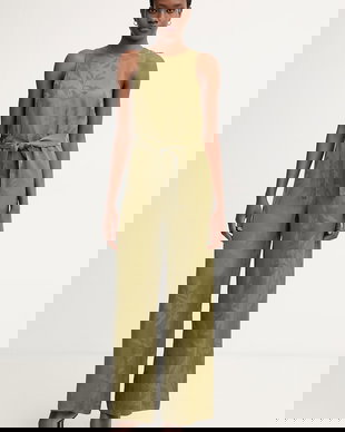 Armani Exchange salopetă pentru femei, din vâscoză