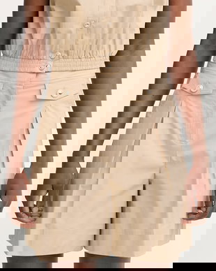 Twinset pantaloni scurți pentru femei, cu bumbac