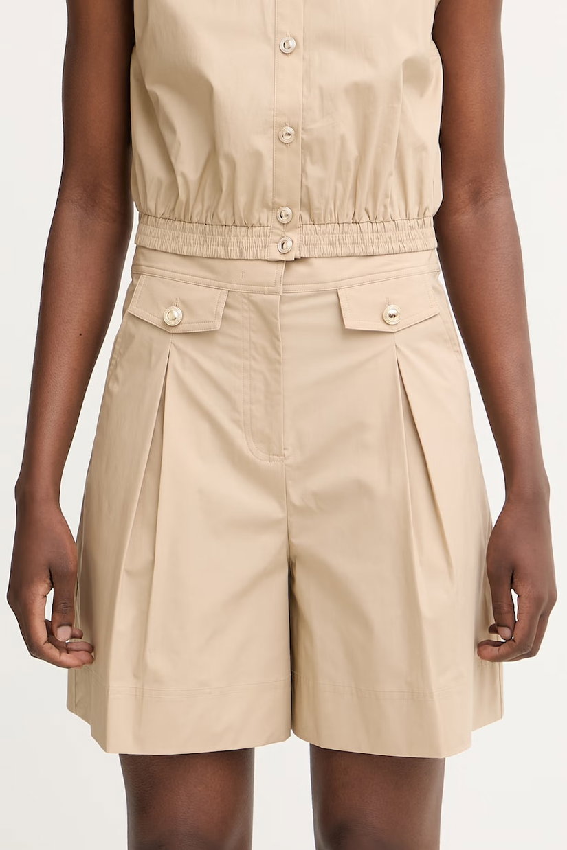 Twinset pantaloni scurți pentru femei, cu bumbac