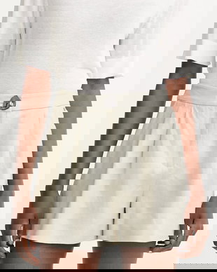 Armani Exchange pantaloni scurți pentru femei, din in