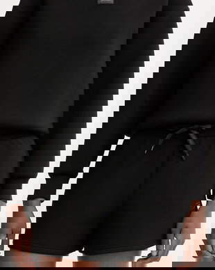 Armani Exchange pantaloni scurți pentru femei, cu vâscoză