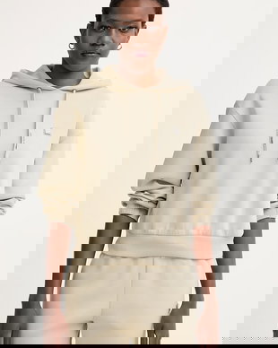 Armani Exchange hanorac cu glugă pentru femei, din bumbac