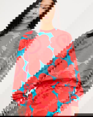 Marimekko hanorac pentru femei, din bumbac