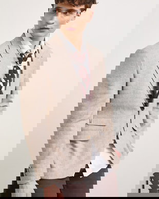 Medicine sacou pentru bărbați, din in