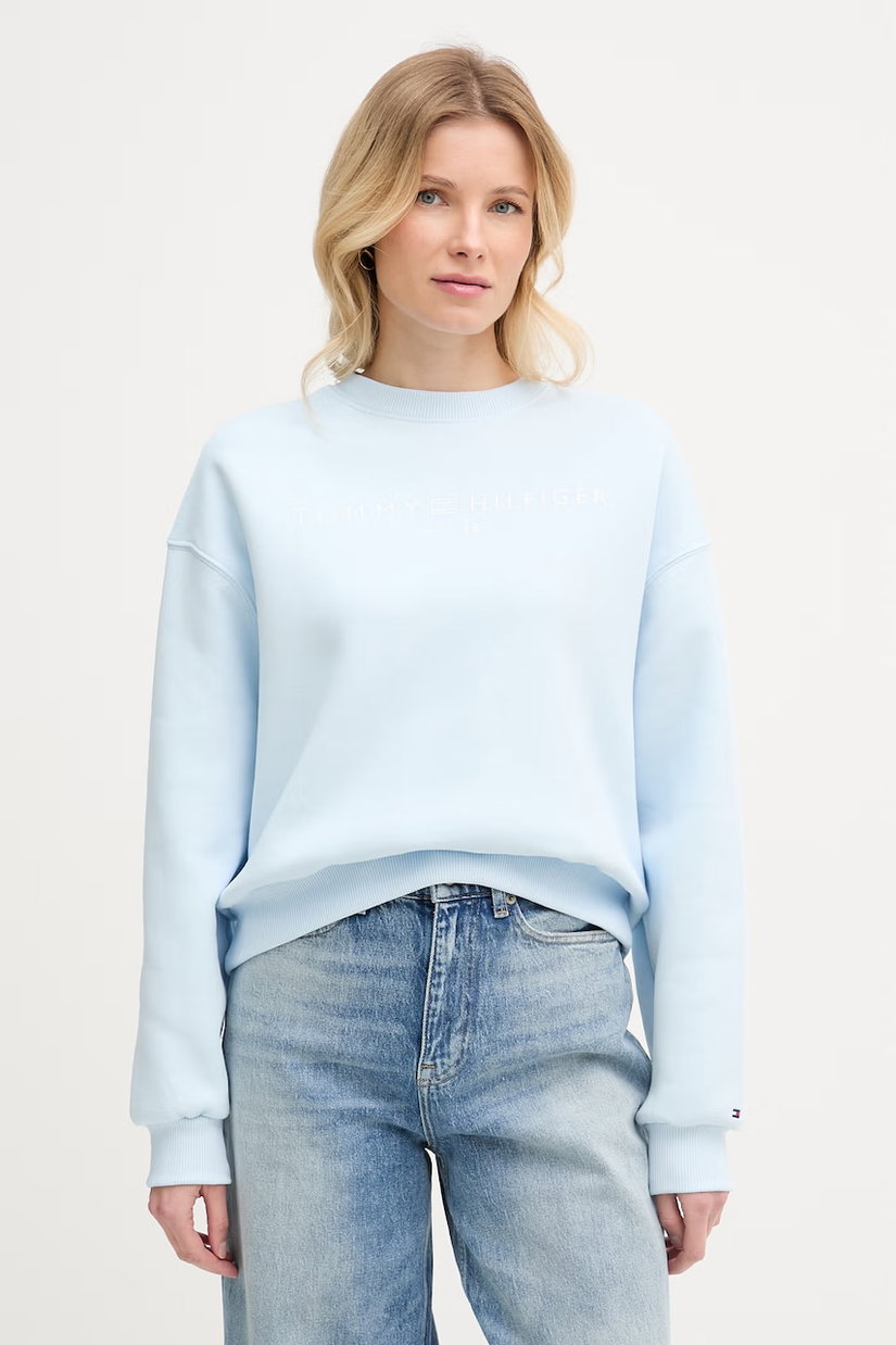 Tommy Hilfiger hanorac femeiesc cu bumbac