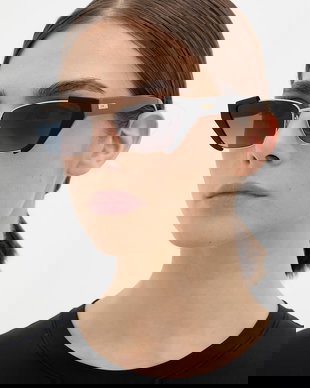 Moschino ochelari de soare cat eye femei