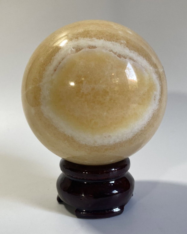 Calcit Galben - Sfera piatra semipretioasa