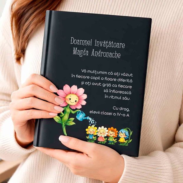 Agenda A5 Personalizata pentru Învățătoare sau Educatoare