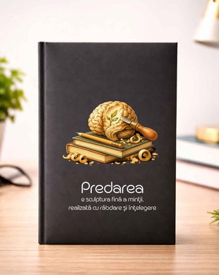 Agenda Personalizată Profesori - Predarea este Sculptura Minții