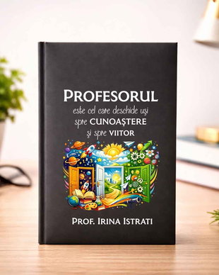 Agendă Personalizată Profesor cu Nume  Cadou Unic