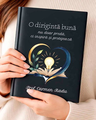 Agendă Personalizată pentru Diriginta  Cadou Special cu Nume și Mesaj