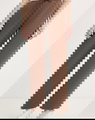 Armani Exchange pantaloni de trening de damă cu vâscoză