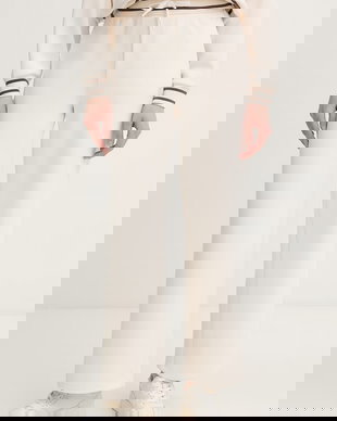 Armani Exchange pantaloni de trening de damă cu vâscoză