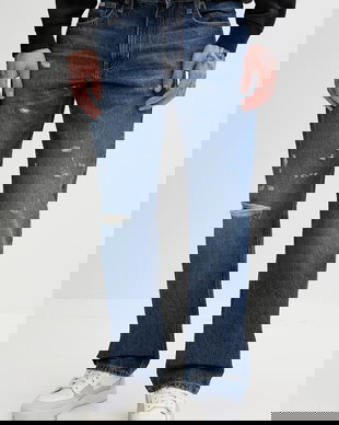 Guess Jeans blugi straight bărbați