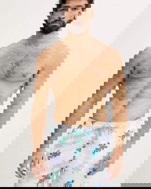 Vilebrequin pantaloni scurți de baie bărbătești MOOREA