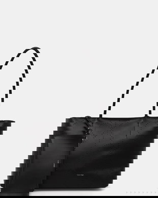 Calvin Klein geantă shopper de damă din piele