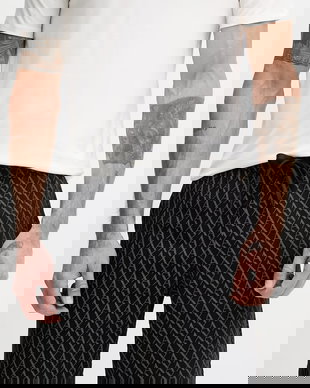 Armani Exchange pantaloni scurți de trening bărbați din bumbac