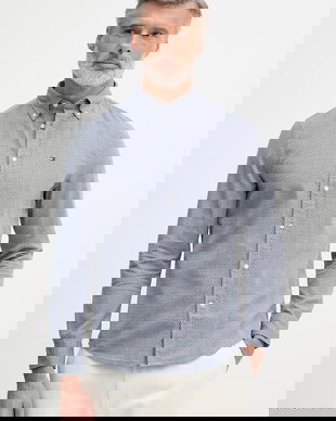 Tommy Hilfiger cămașă bărbătească din bumbac