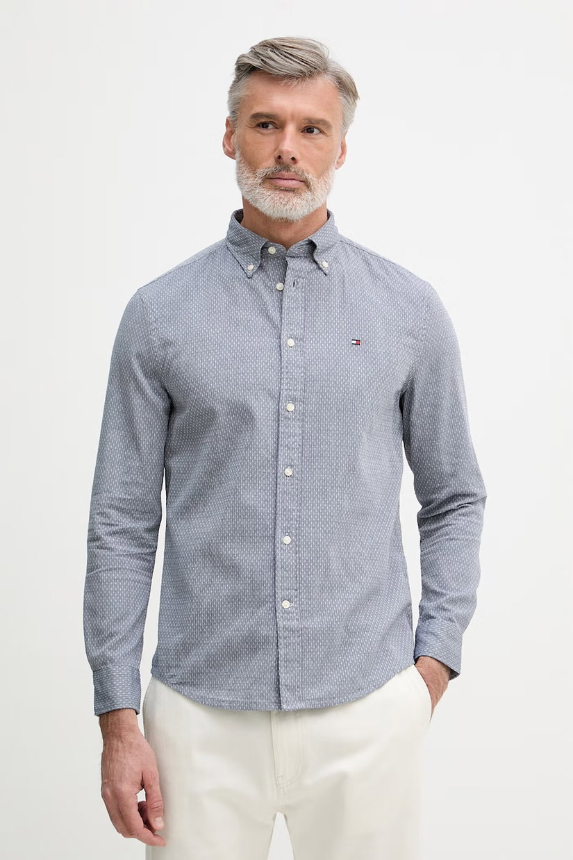 Tommy Hilfiger cămașă bărbătească din bumbac