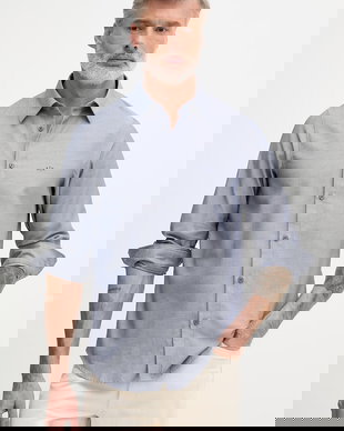 Armani Exchange cămașă bărbătească cu bumbac