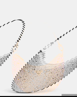 Guess geantă plic de damă TASMIN