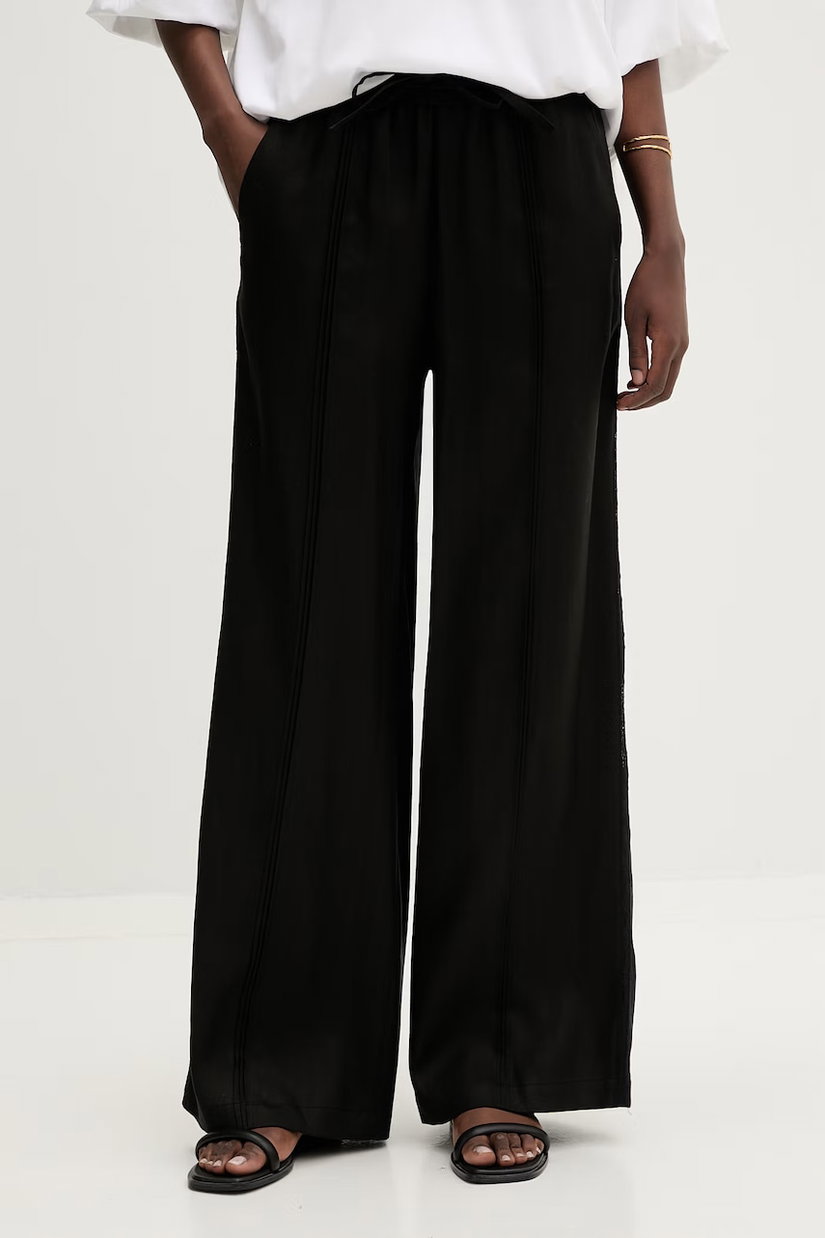 Isabelle Blanche pantaloni femeiești cu amestec de in