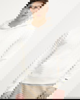 Lacoste hanorac cu glugă bărbătesc din bumbac