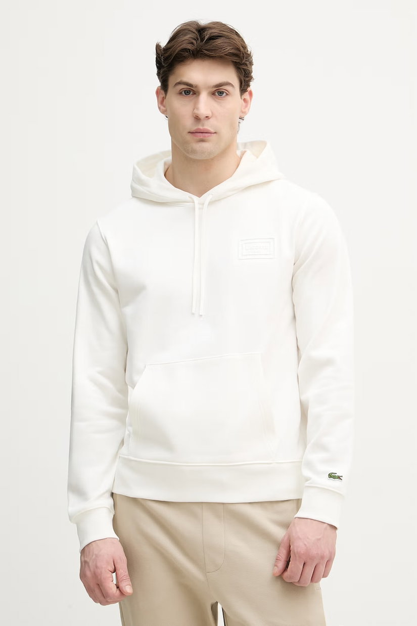 Lacoste hanorac cu glugă bărbătesc din bumbac