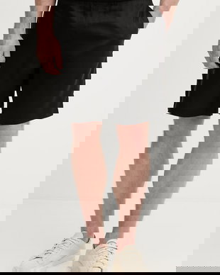 Armani Exchange pantaloni scurți bărbați din lyocell