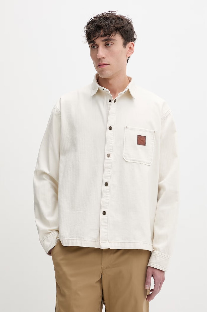 Guess Jeans cămașă pentru bărbați, din denim