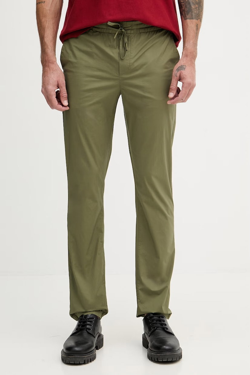 Tommy Hilfiger pantaloni pentru bărbați, cu bumbac