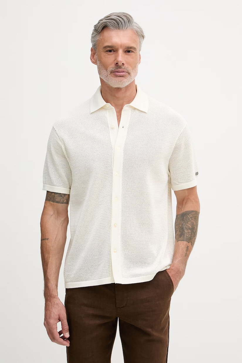 Tommy Hilfiger cămașă pentru bărbați, din bumbac NEW YORK