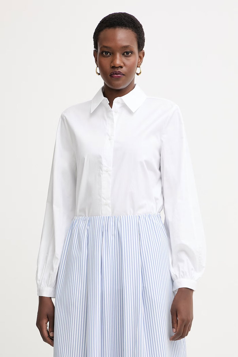 Armani Exchange cămașă pentru femei. din bumbac