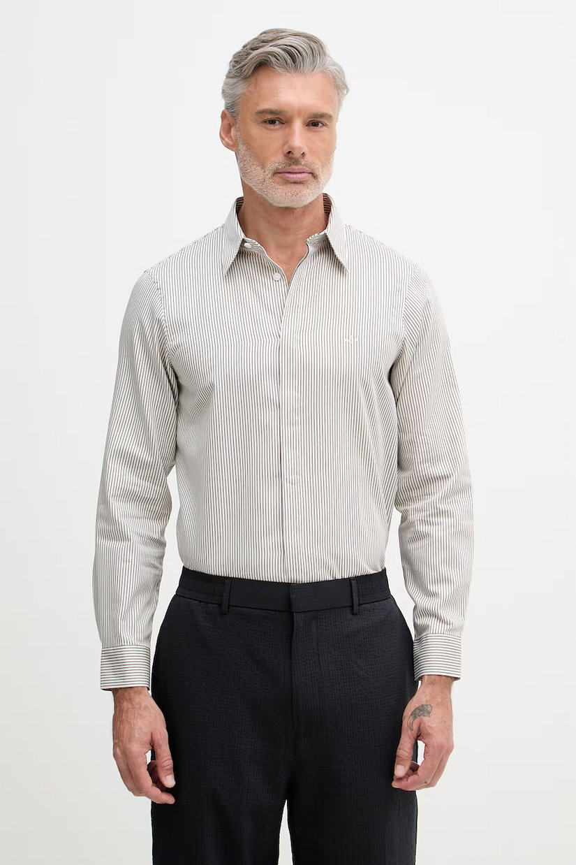 Armani Exchange cămașă pentru bărbați, din bumbac