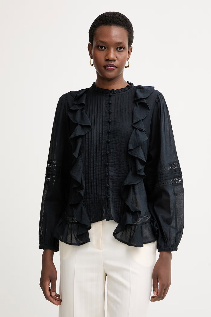 Twinset cămașă pentru femei. din bumbac