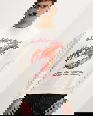 Baron Filou hanorac bărbătesc din bumbac LOBSTER GANG