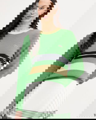 Lacoste pulover de damă cu amestec de lână