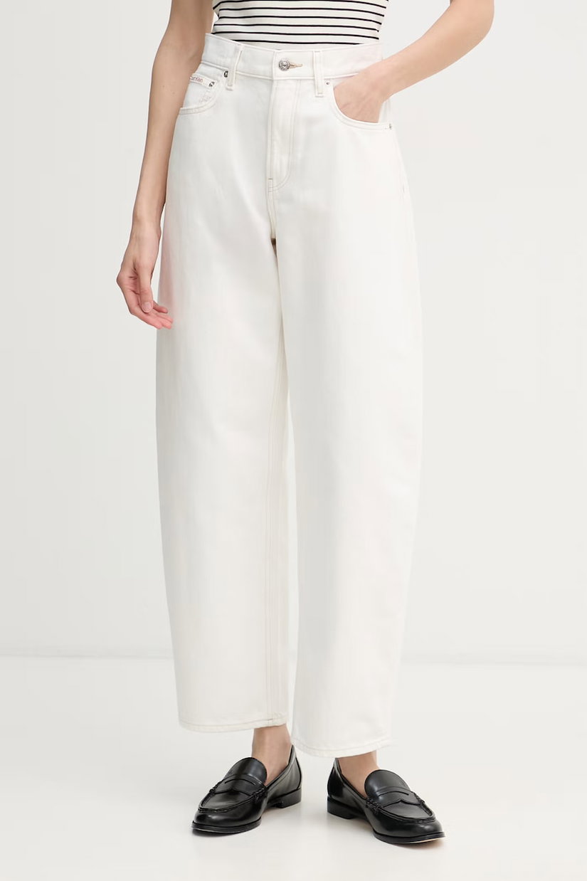 Calvin Klein Jeans blugi barrel pentru femei