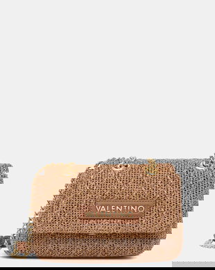 Valentino Bags geantă crossbody femei împletită OCARINA SUMMER