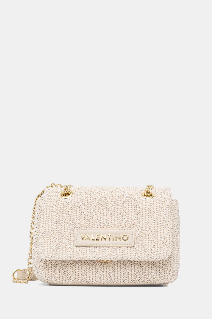 Valentino Bags geantă crossbody de damă împletită OCARINA SUMMER