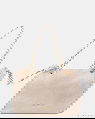 Valentino Bags geantă shopper de damă cu imitație de piele întoarsă MAXI