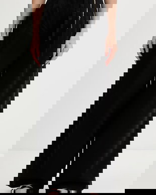 HUGO pantaloni straight femeiești din bumbac Henesa-2-W