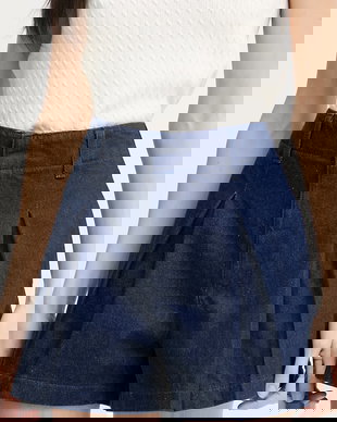 Calvin Klein Jeans pantaloni scurți de damă din denim