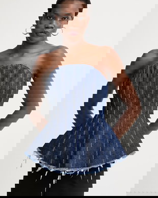 Max&Co. top feminin din denim MCLFIRMA