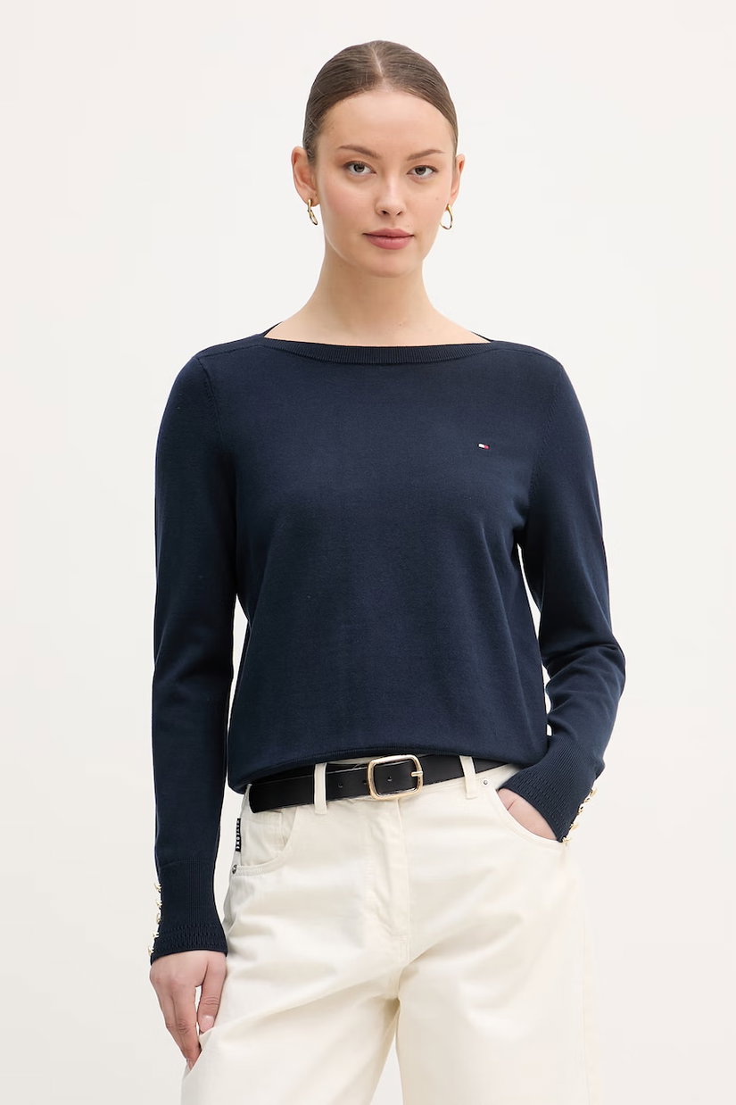 Tommy Hilfiger pulover de damă cu bumbac
