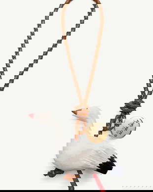 RUSLAN BAGINSKIY breloc Ruslan Baginskiy Bag Charm: Stork