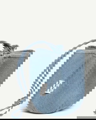 RUSLAN BAGINSKIY sac pentru femei, din denim Ruslan Baginskiy Denim HatBag