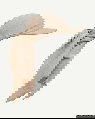 RUSLAN BAGINSKIY de damă din bumbac Ruslan Baginskiy Logo Patch Scarf Visor