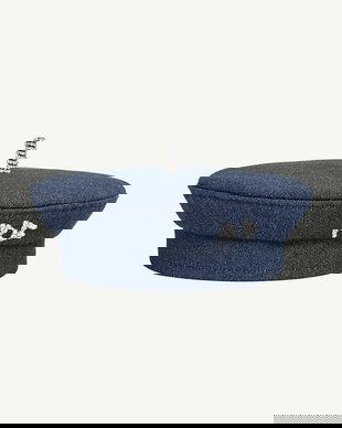 RUSLAN BAGINSKIY beretă pentru femei, din denim